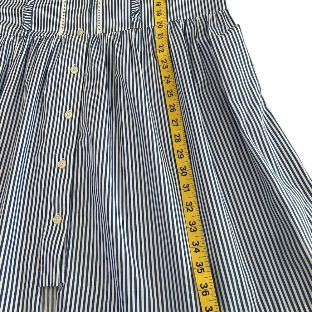 Broome Street Kate Spade Women's Shirtdress Small Size striped NWOT - Picture 7 of 11